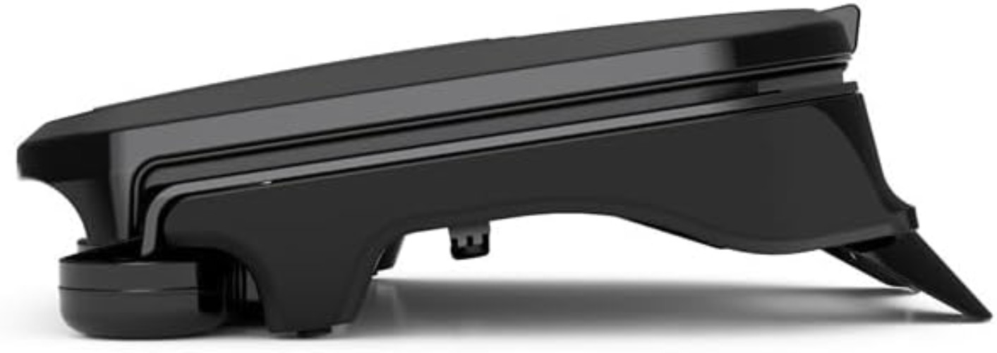 George Foreman Family-Size Grill & Panini Press, Nonstick Ceramic Coating, Fat-R