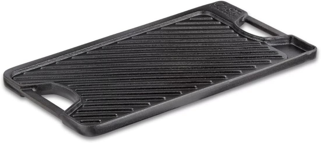Brand New Calphalon Pre-Seasoned Reversible 10″ x 18″ Cast Iron Grill/Griddle