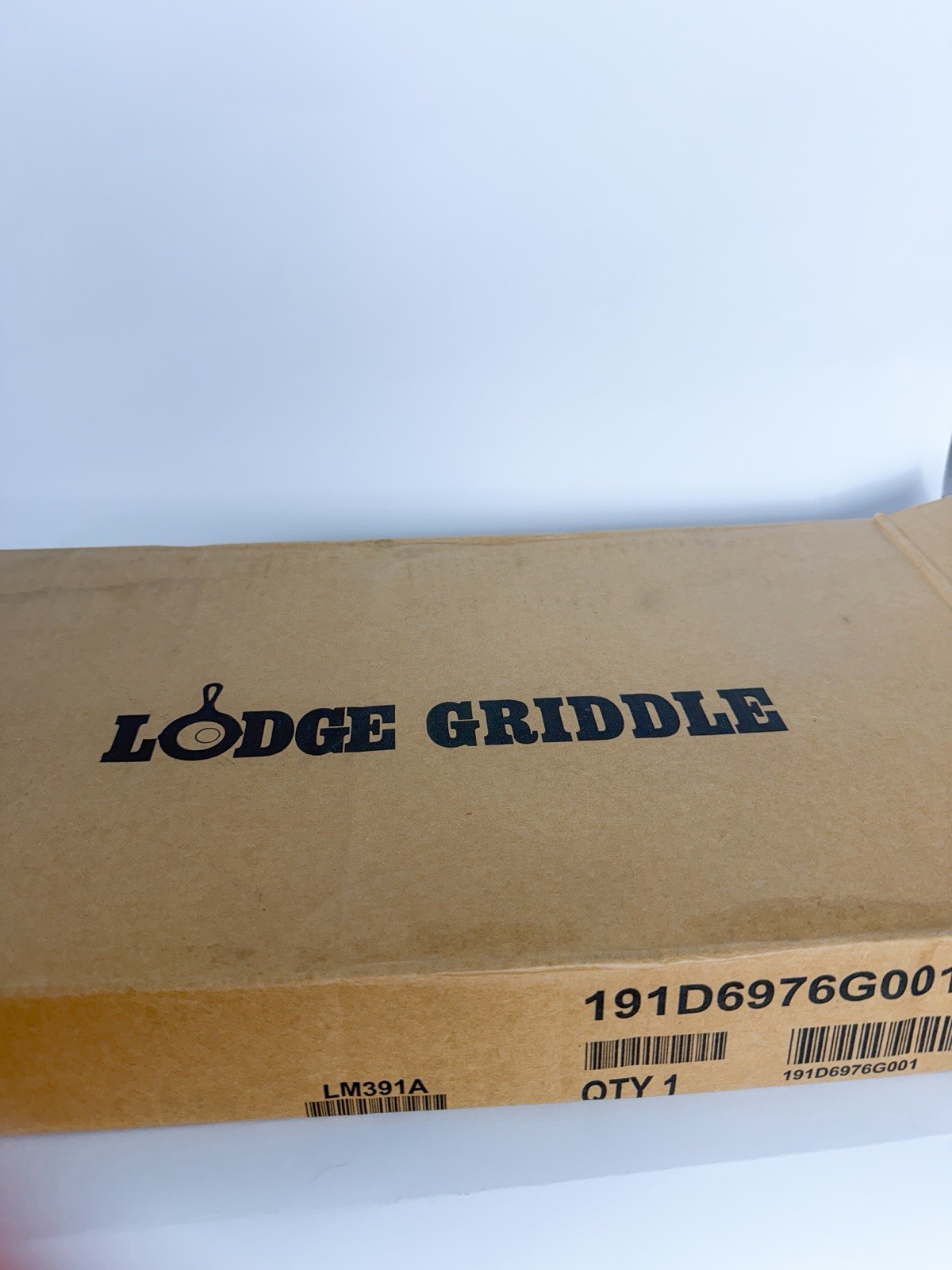 Lodge Cast Iron Heavy Duty Black Griddle For GE/Café Stove – LM391A