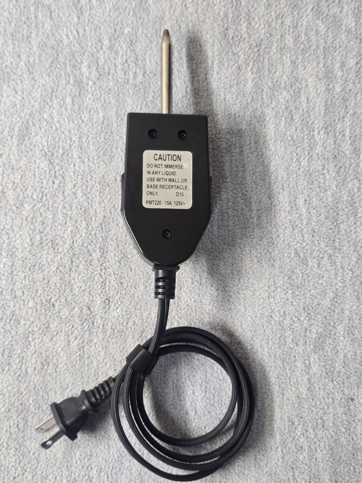 Gotham Steel Temperature Control Power Cord DCT-001A PMT220 125V 15A CORD ONLY