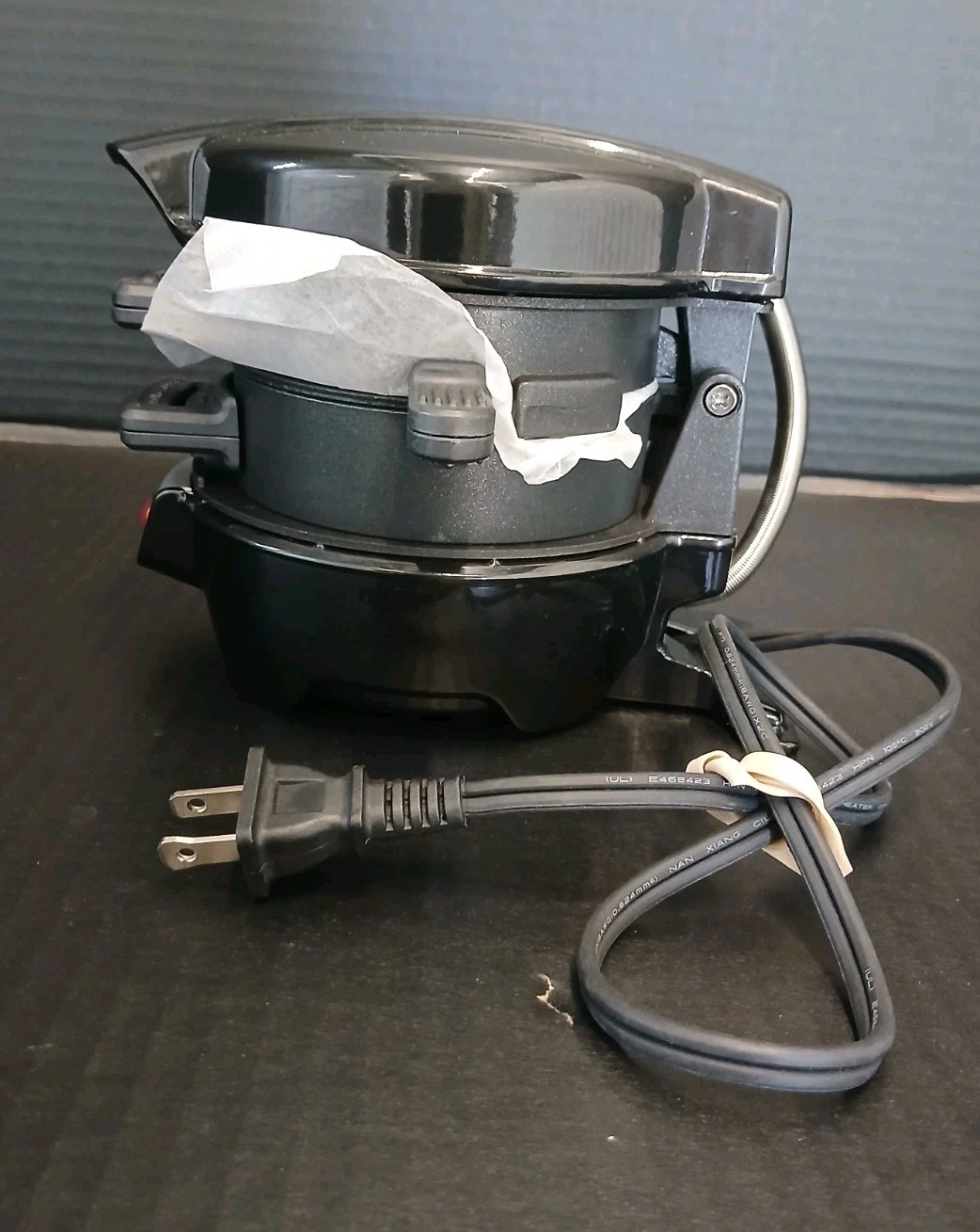 Hamilton Beach Sandwhich Maker Black Model 25477G Series B3742DX Type ST29Tested
