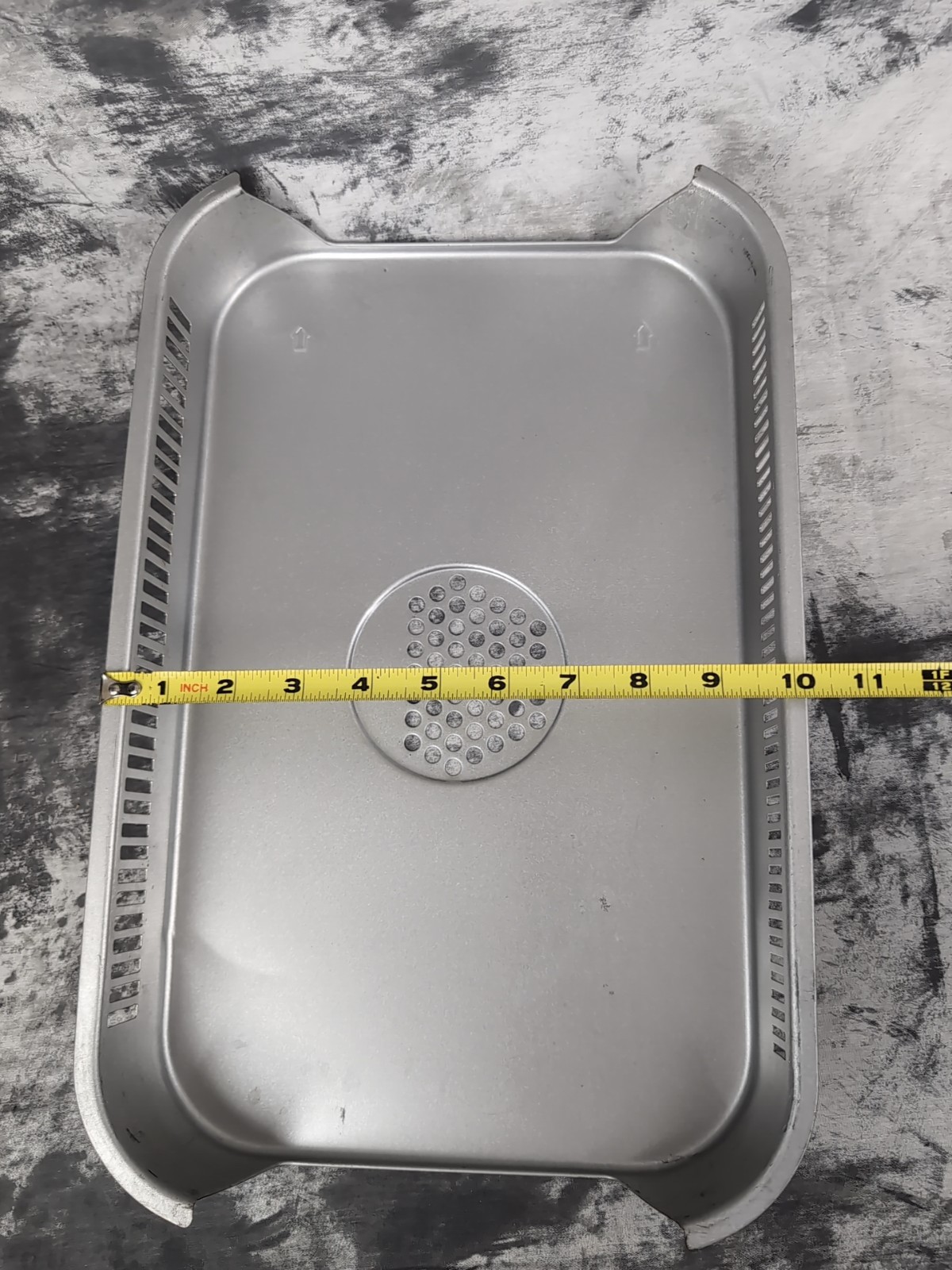 Power Smokeless Grill Model PG-1500 Replacement Part Metal Drip Tray Pan OEM
