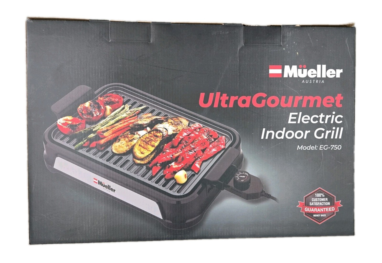Mueller Ultra Gourmet Smokeless Indoor Grill, Removable Nonstick Grill Plate,…