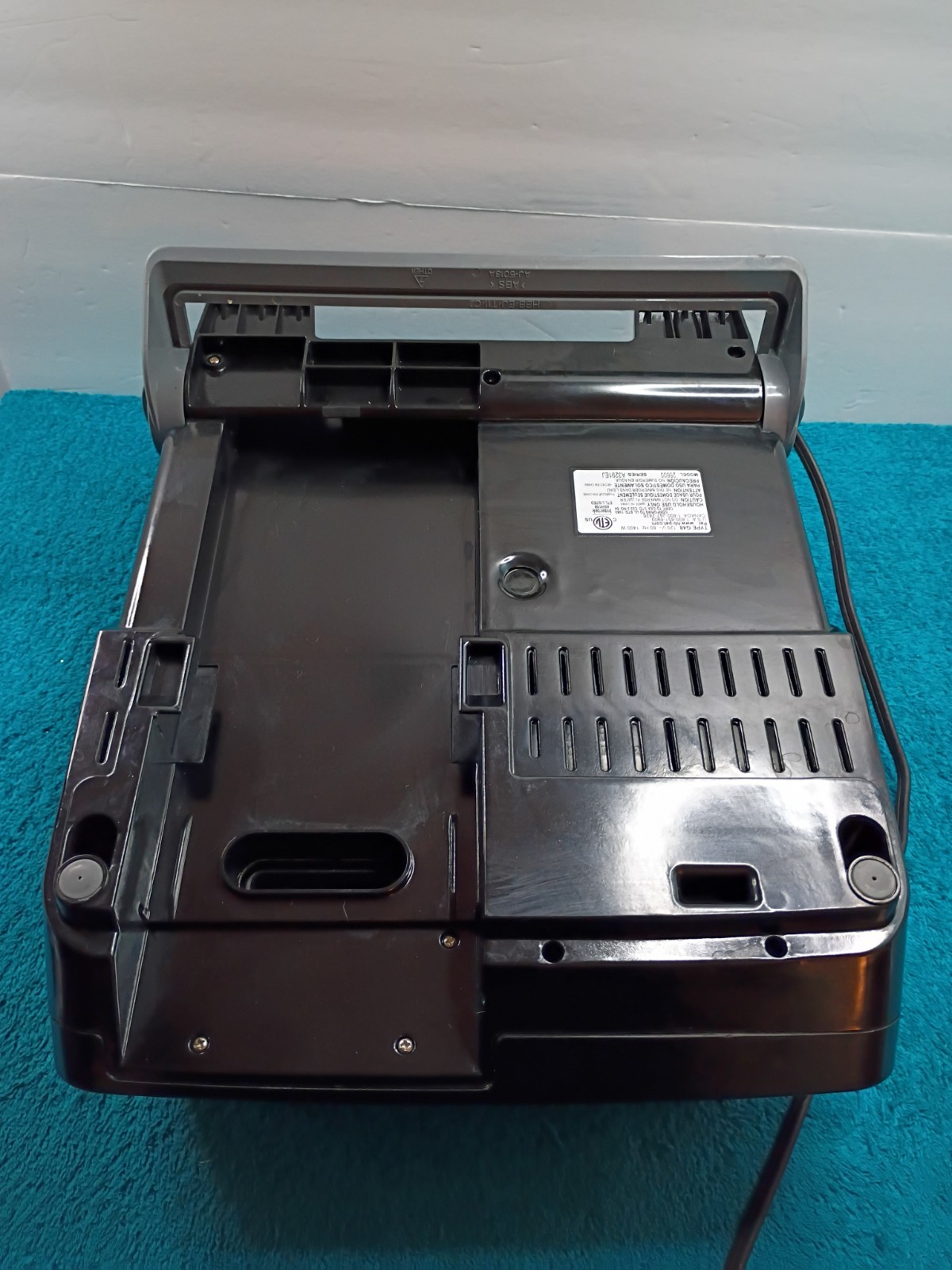 Hamilton Beach Indoor Electric Grill Combo/Bacon Cooker Nonstick Griddle W/ Tray