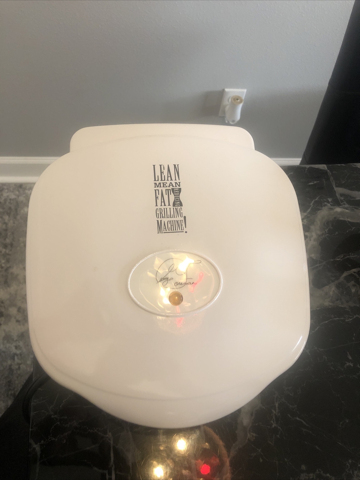 GEORGE FOREMAN GR10ABW Lean Mean Fat Reducing Grilling Machine Salton TESTED