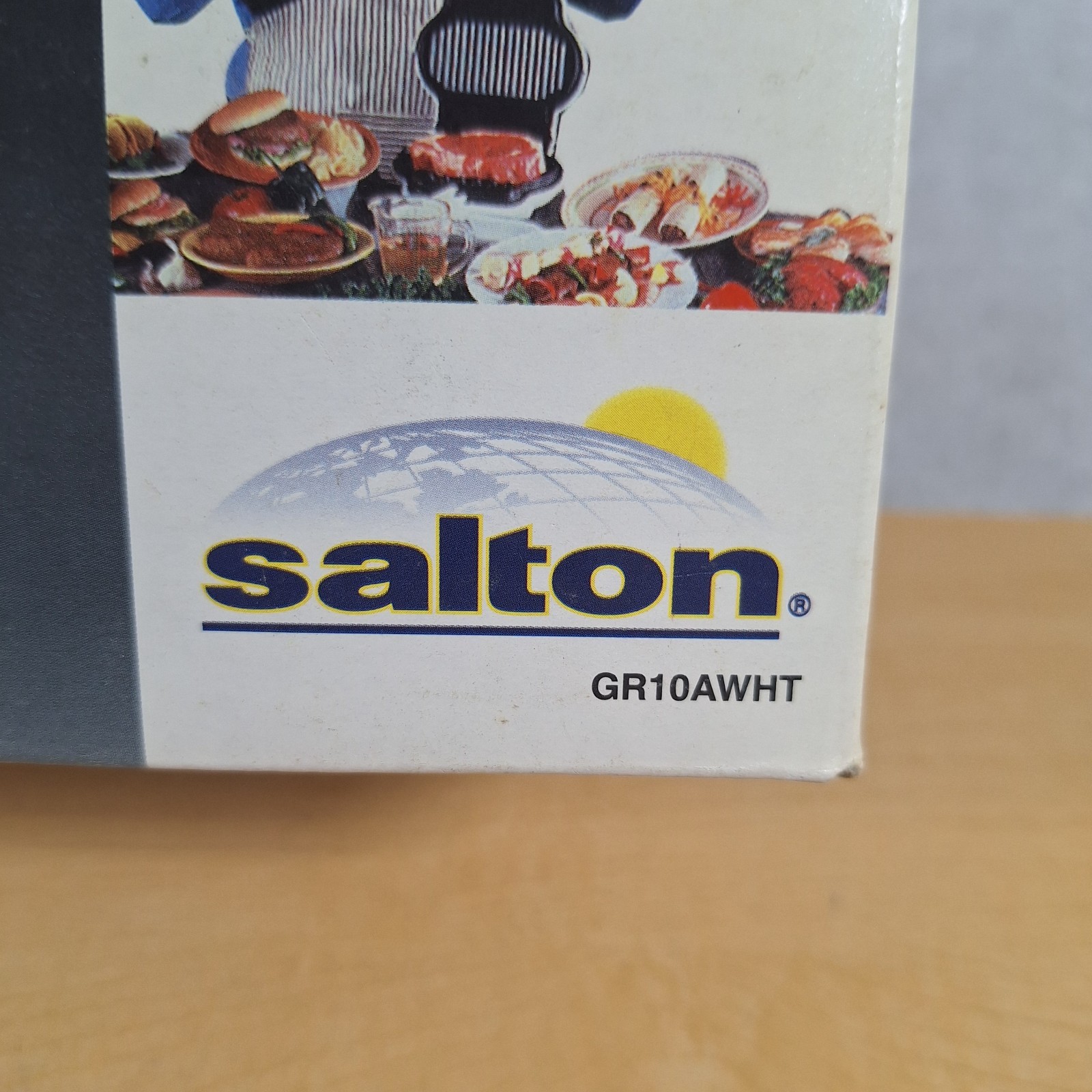 Vintage George Foreman GR10AWHT Lean Mean Fat Reducing Grill New In Open Box