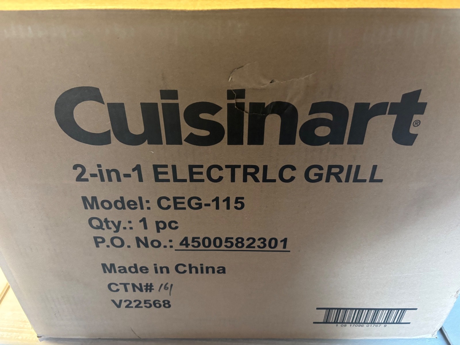 Cuisinart 2-in1 Electric Grill CEG-115