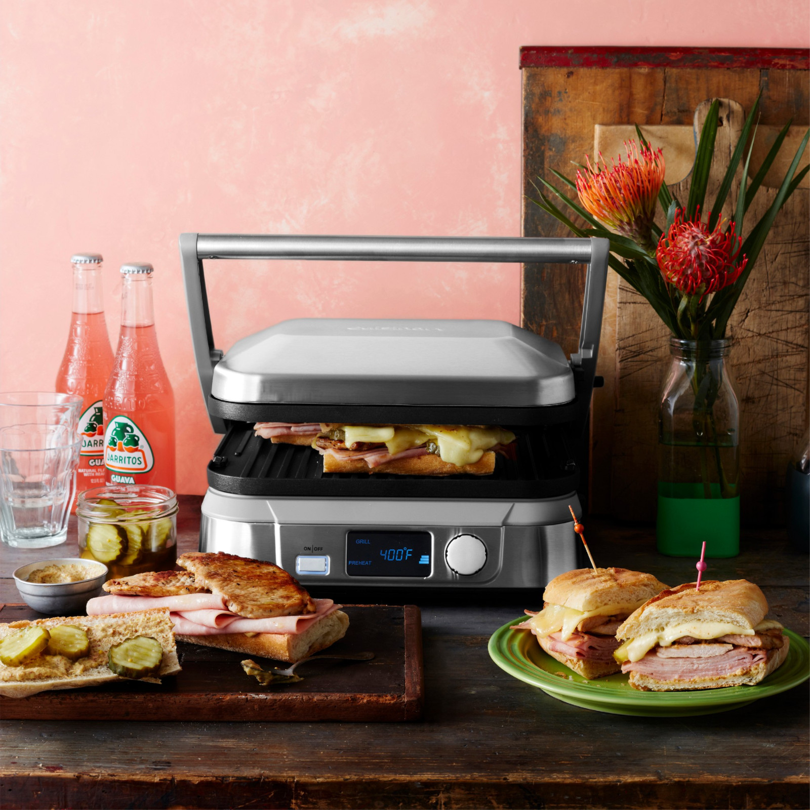 New With Box Cuisinart Griddler Five, Freeship USA