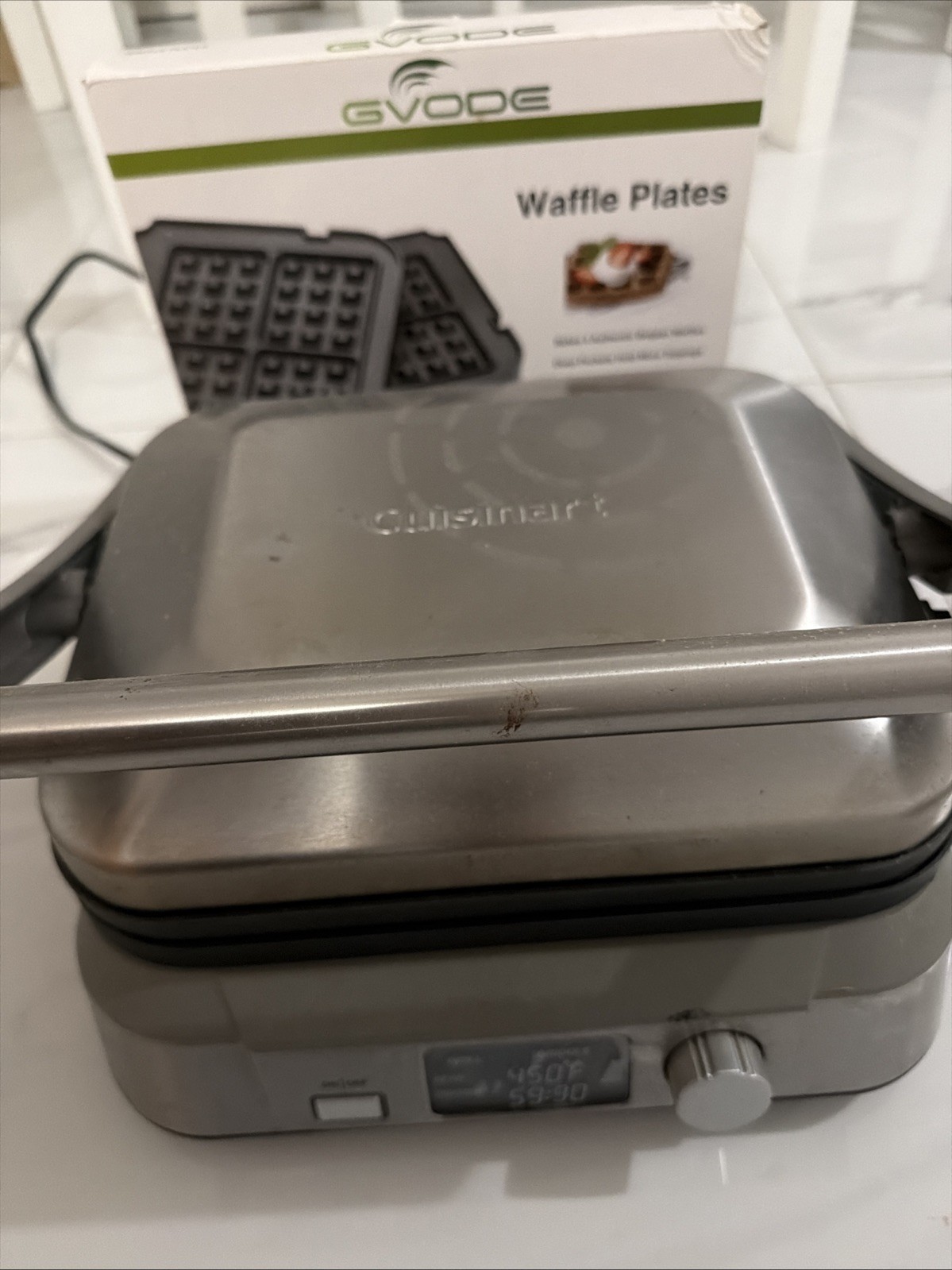 Cuisinart GR-5BP1 60W Electric Griddles – Silver