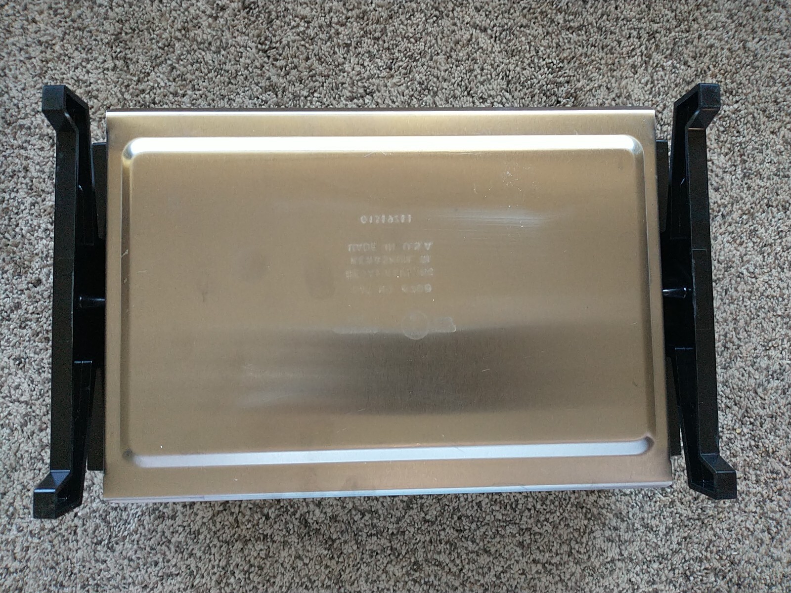 REGAL WARE Vintage ‘The Griller’ Smokeless Indoor Electric Mini Grill Model 6708
