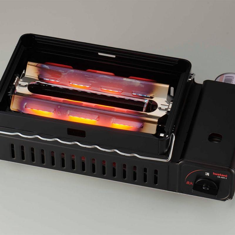 Iwatani ABURIYA II CB-ABR-2 Cassette Gas Grill Stove Only Console BBQ Japan New