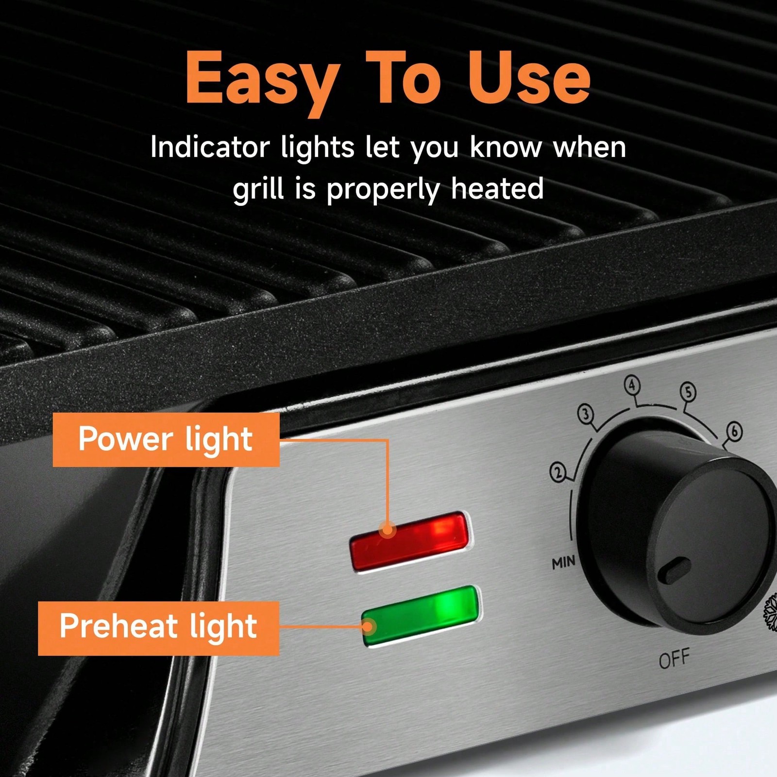 3-In-1 Breakfast Panini Press Electric Indoor Baking Tray,Control Knob180-Degree
