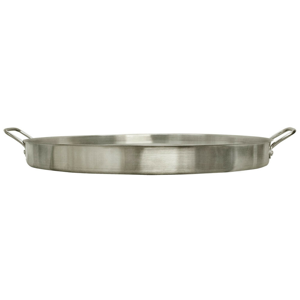 22″ Wide Stainless Steel Concave UP Comal Griddle Pan Cook Grill Fry Pan Large