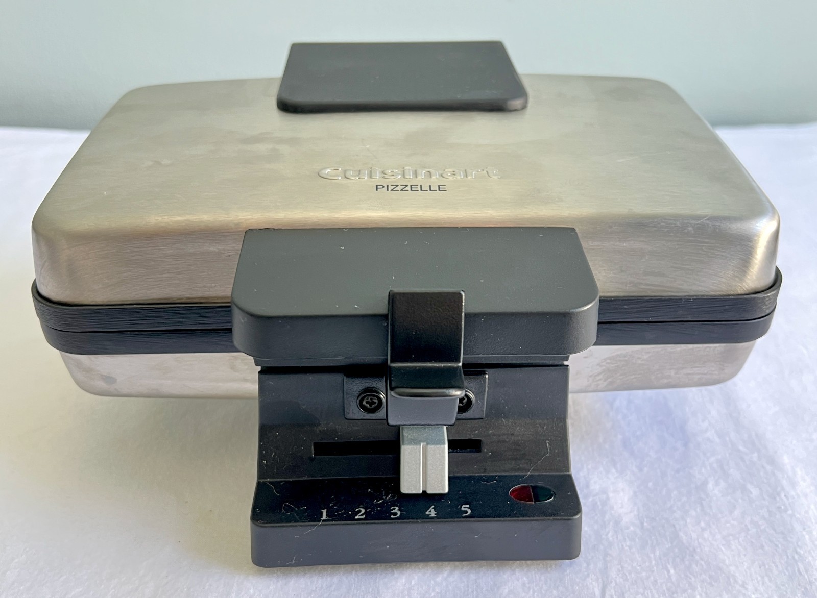 Cuisinart Pizzelle Maker Press WM PZ2C PZ2 Stainless Non-Stick Tested & Working