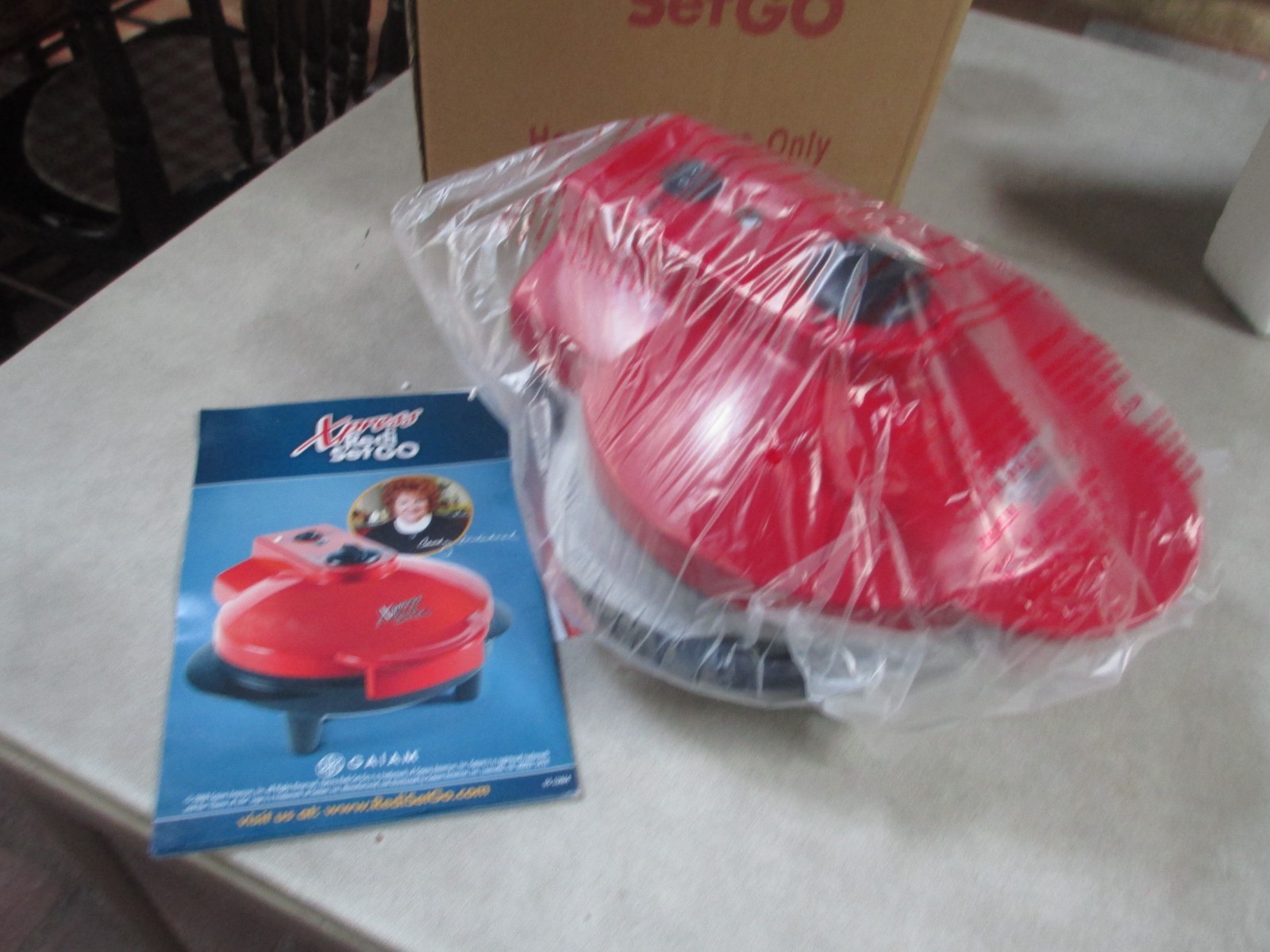 NEW Xpress Redi Set Go Cooker/Electric Grill Open Box