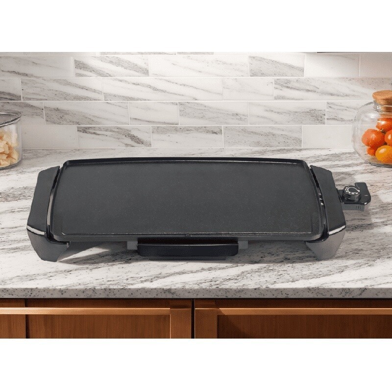 Electric Griddle 1500W Nonstick Temperature Control Dishwasher Safe Cooking Tool