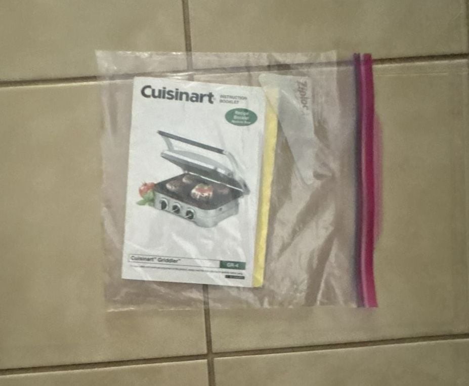 Cuisinart GR-4 5-in-1 Griddler Panini Press and Grill