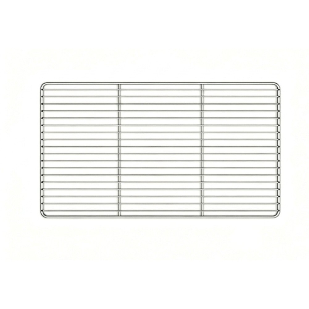 2pc Stainless Steel For BBQ Grates 45x26cm Compatible with Most Grills