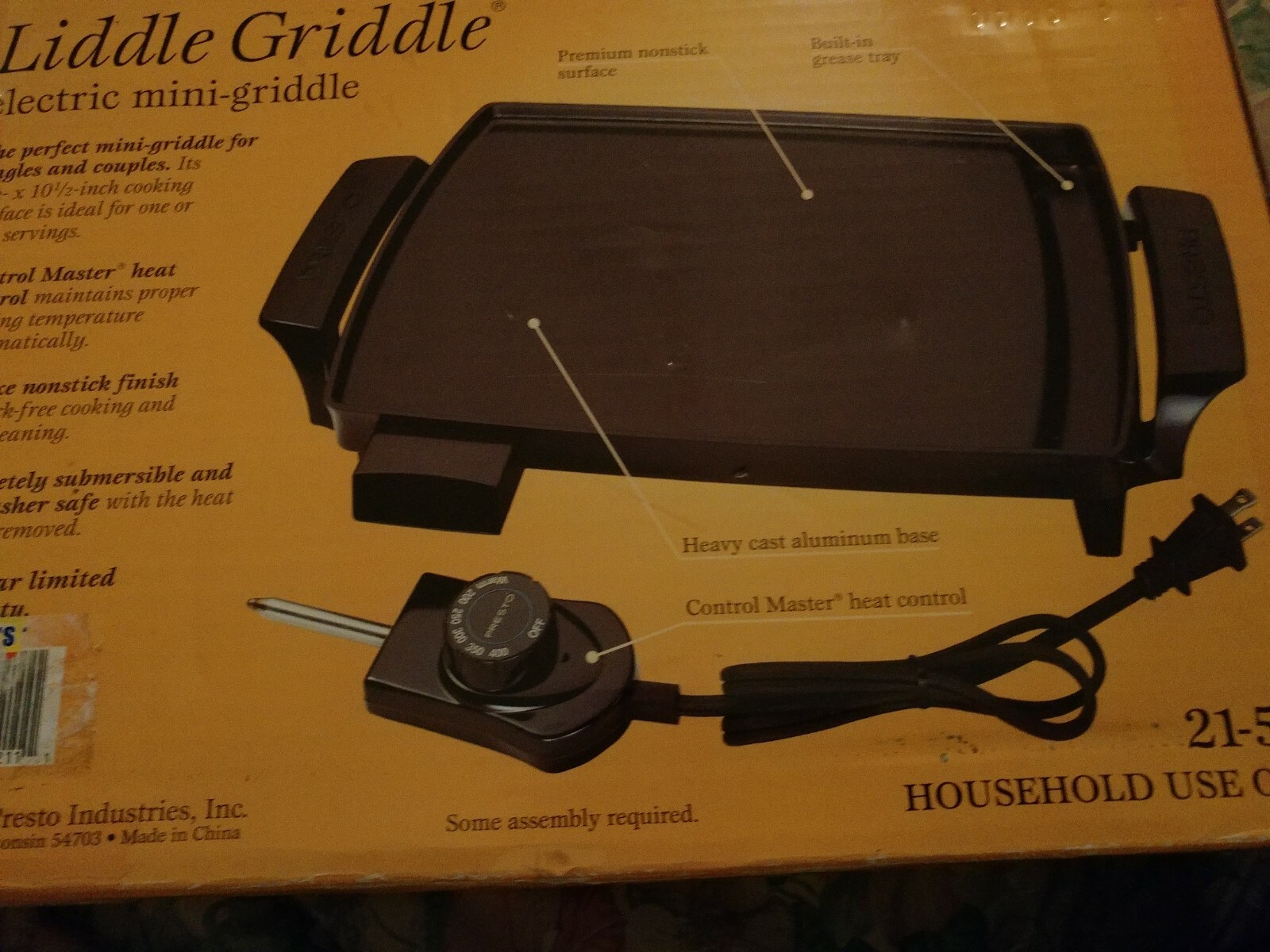 Presto 07211 Liddle Griddle