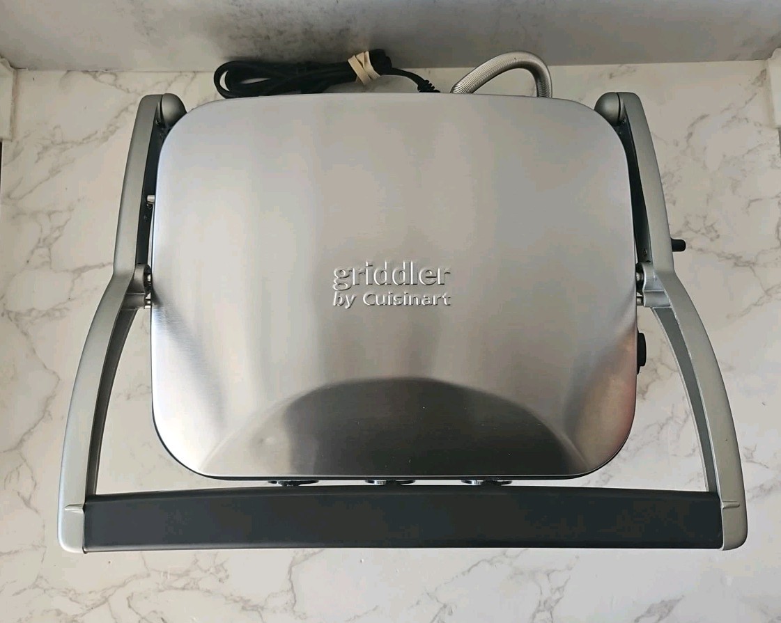 Cuisinart Griddler Indoor Grill Griddle Panini Press 5-in-1 Nonstick