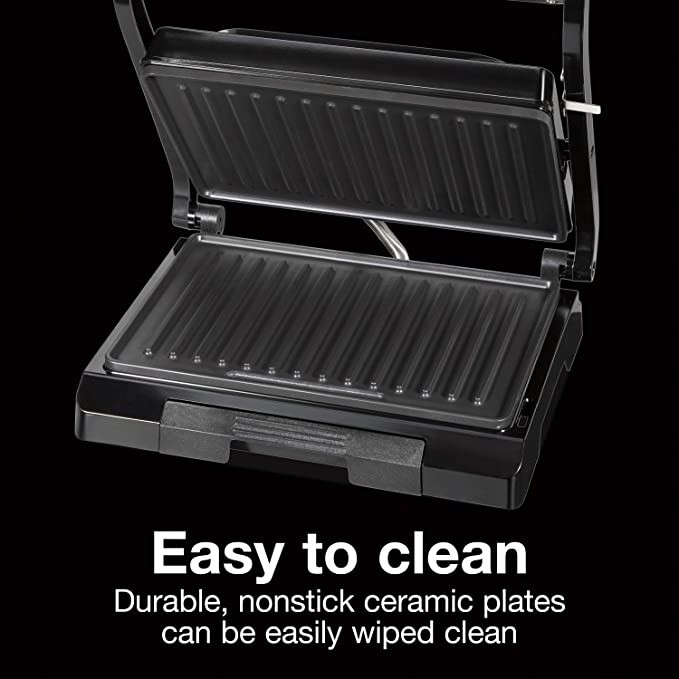 Panini Press – Parrilla Interior De Sándwich Eléctrica Plancha Y Sandwichera NEW