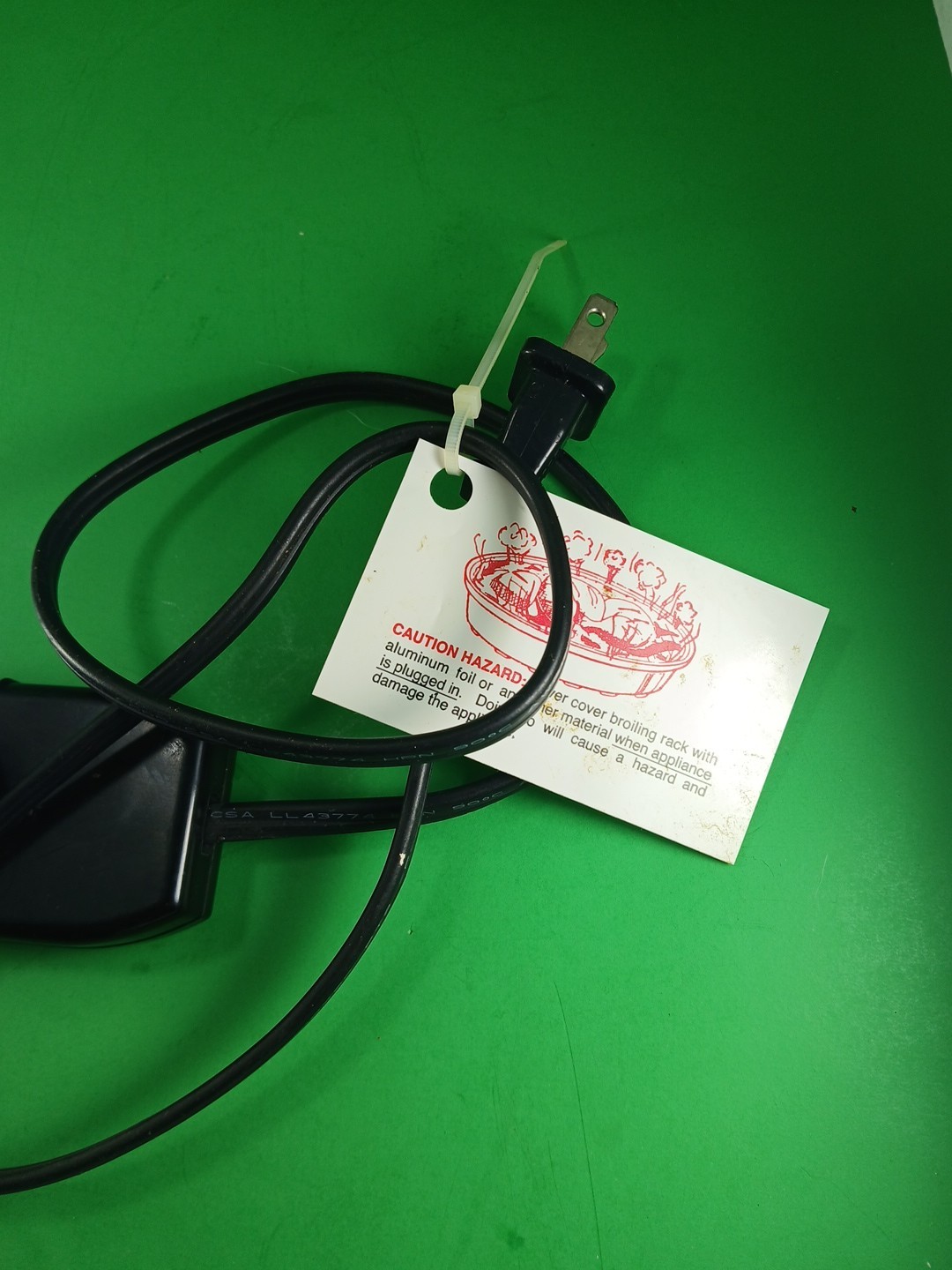 Dazey Nutri-Broil Temperature Heat Control Probe Wall Plug DSG 132 120 VAC T45