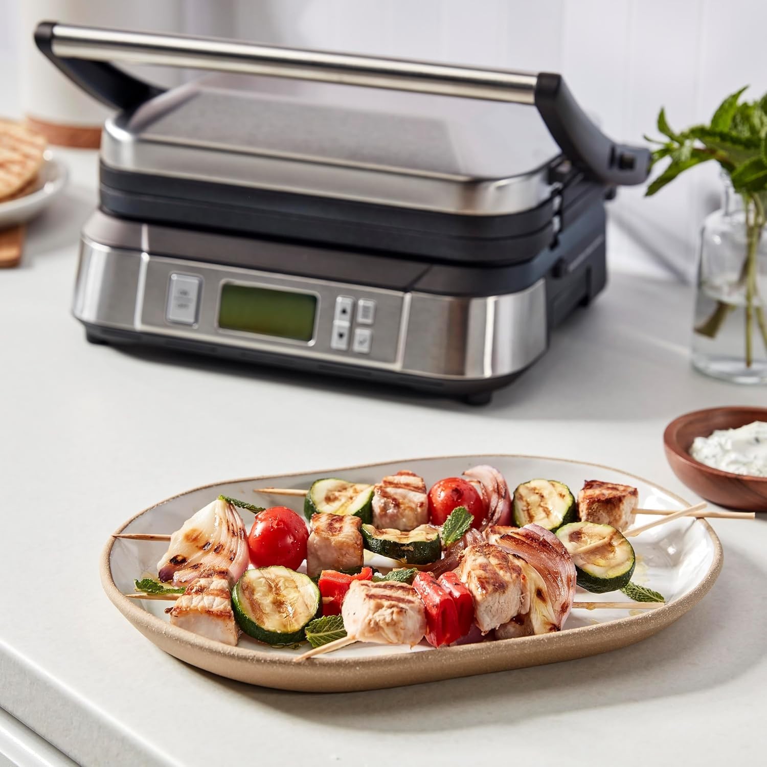 Cuisinart Griddler® with Smoke-Less Mode, GR-6SNAS
