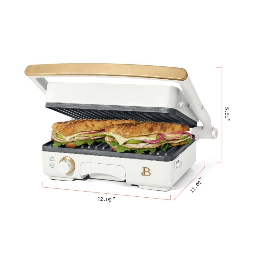 Beautiful 2-in-1 Panini Press & Grill, by Drew Barrymore