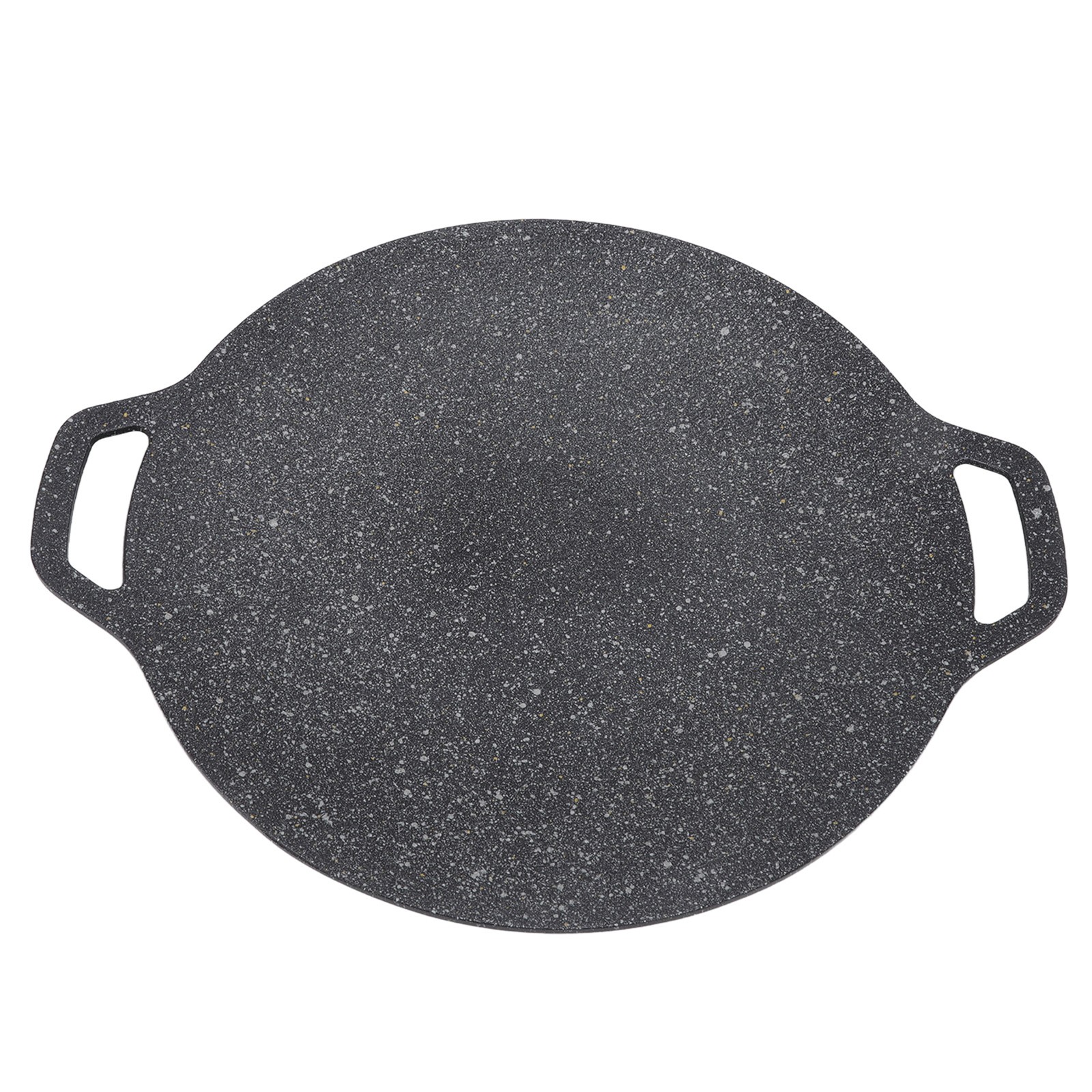 BBQ Pan Round Shape High Thermal Conductivity Aluminum Material Glossy Appea CHU