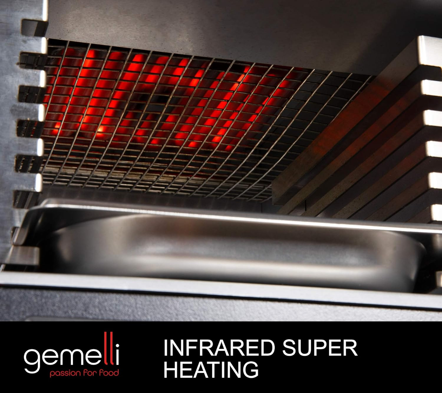 Gourmet 1600W Infrared Indoor Steak Grill & Sear Station