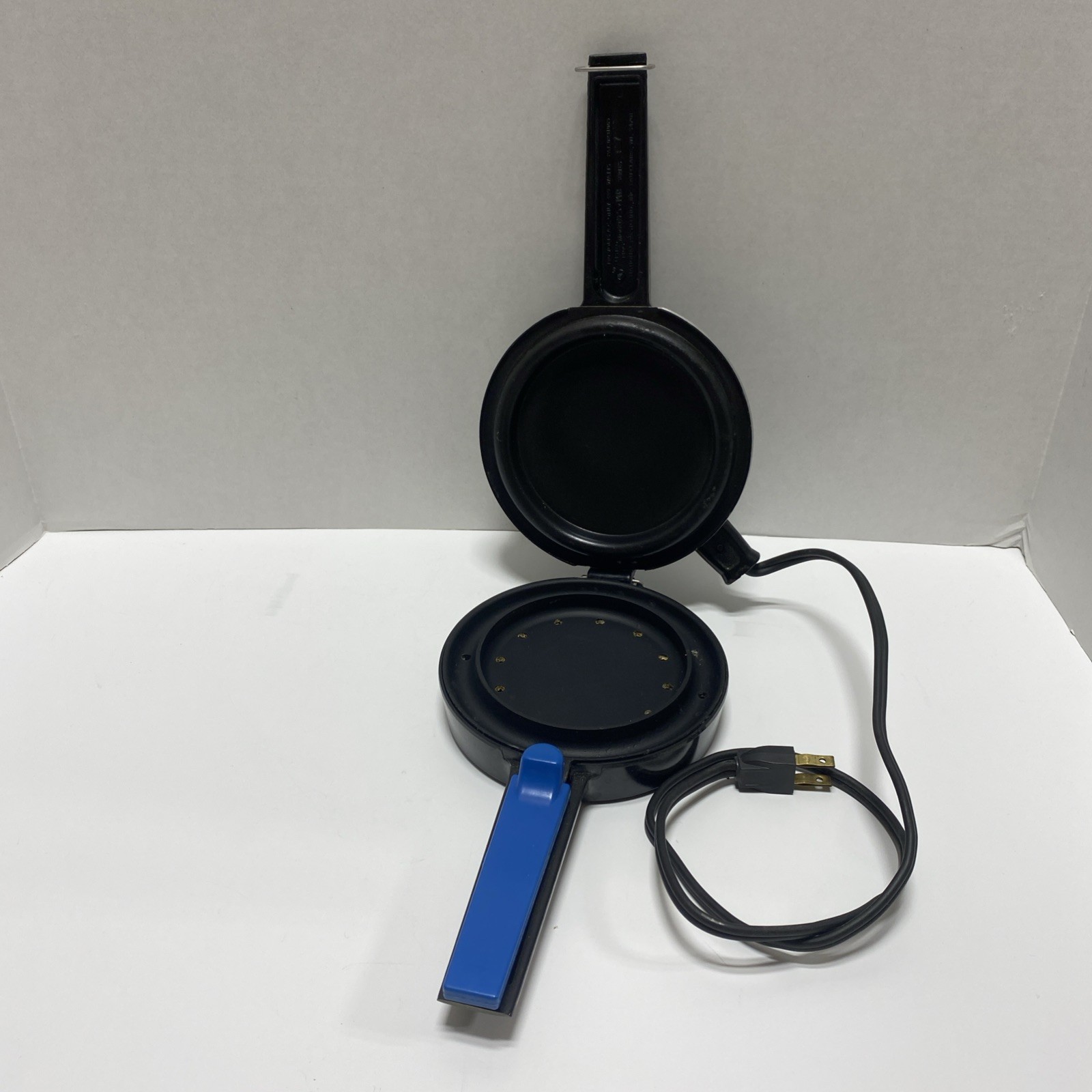 PRESTO Quick Burger Single Electric Skillet Grill Hamburger Cooker
