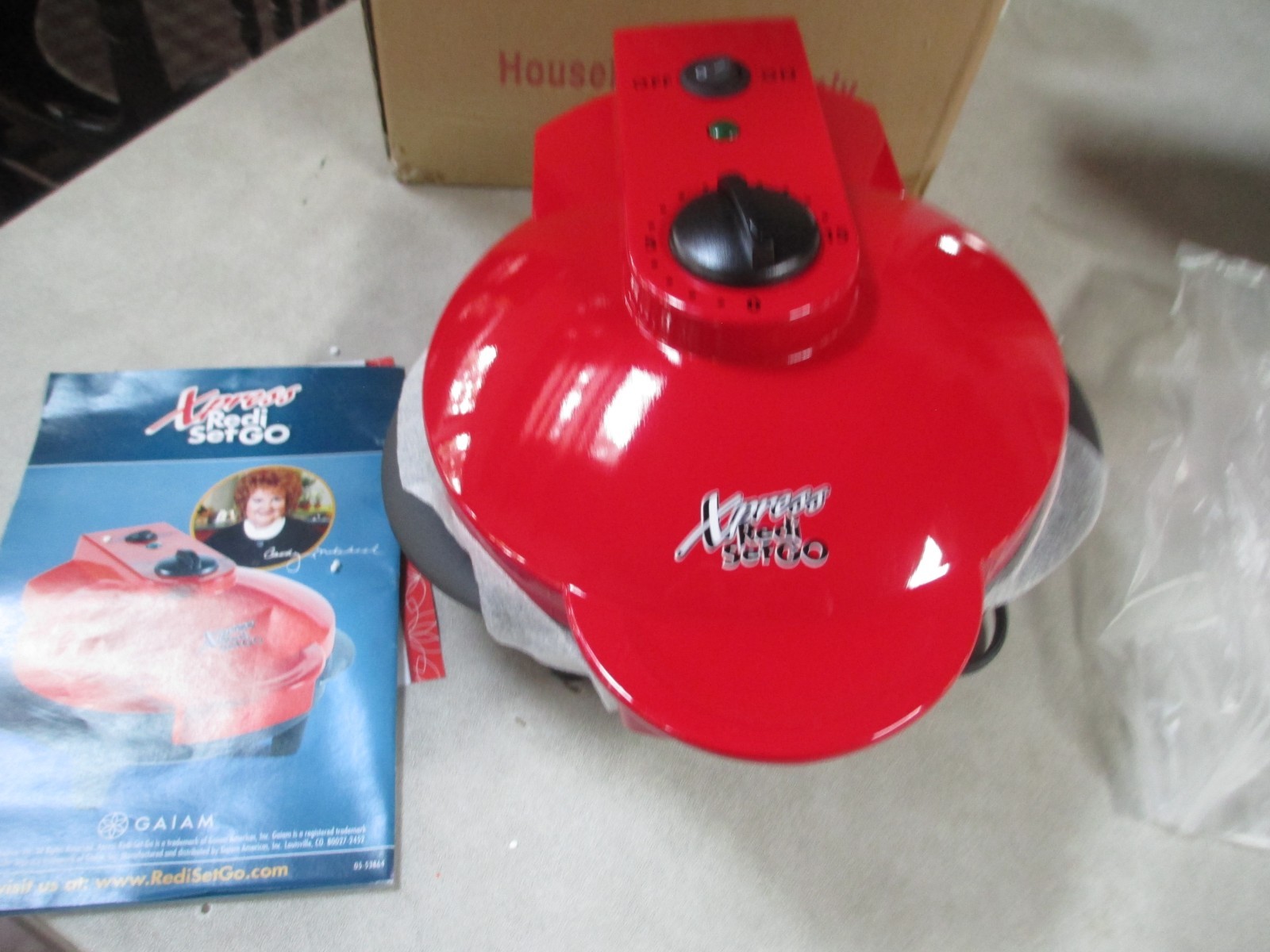 NEW Xpress Redi Set Go Cooker/Electric Grill Open Box