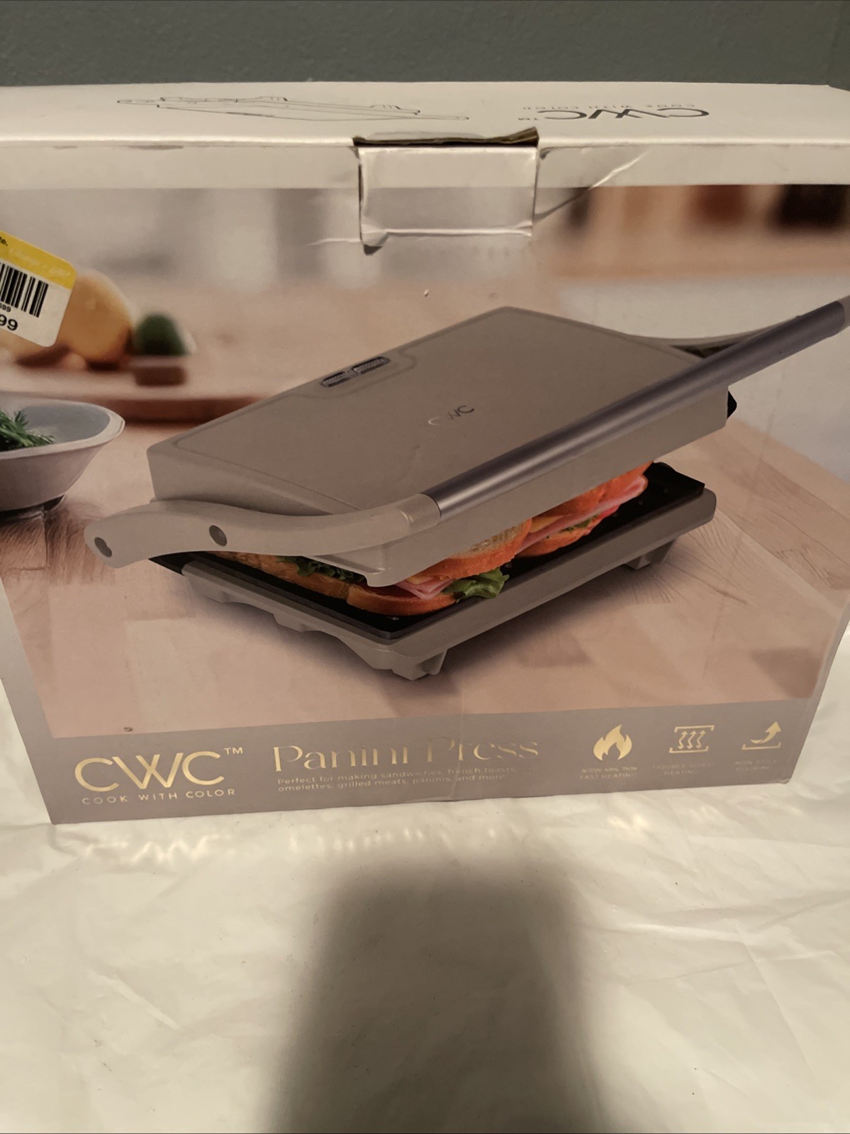 Panini Press CWC Panini Press New 750 w