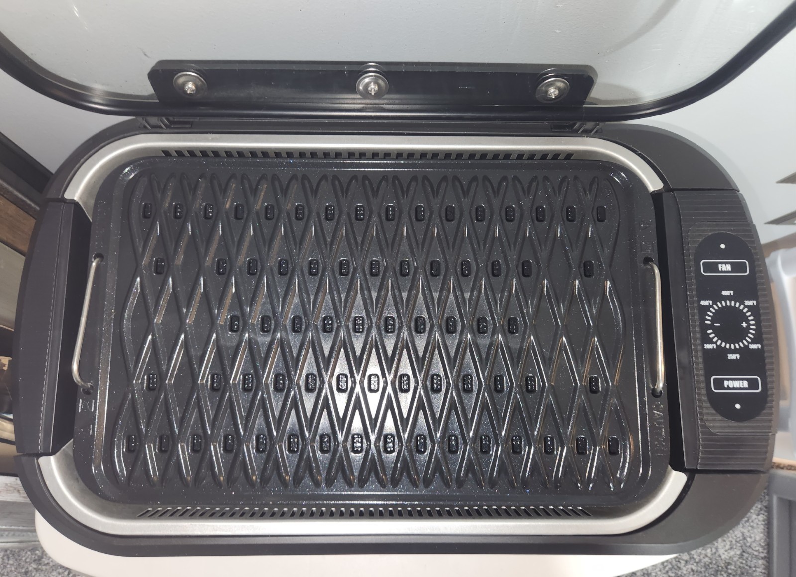 Power XL PG-1500FDR 1500W Smokeless Grill Plus Black/Silver (PXLSGS)