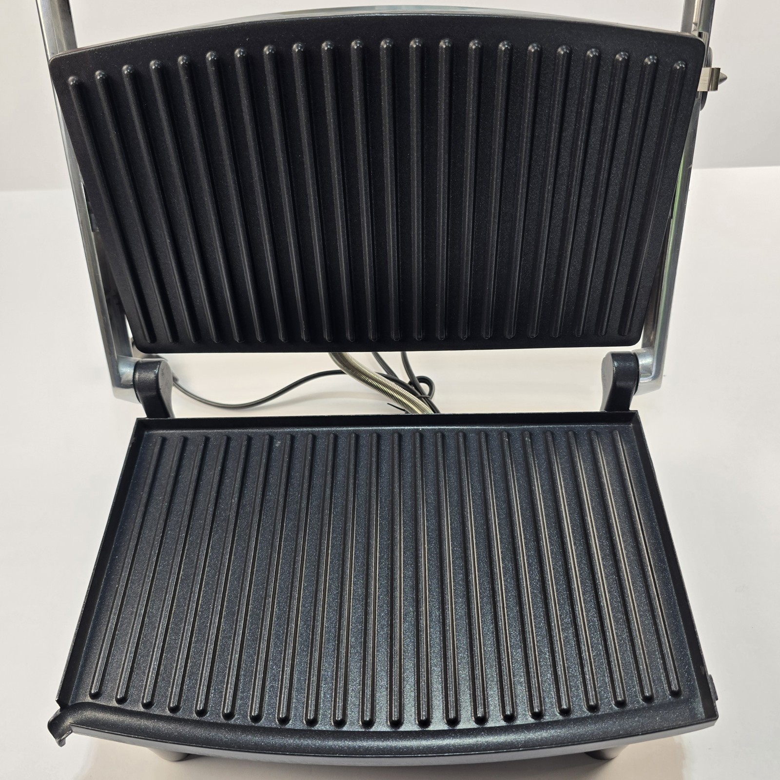 Continental Platinum Panini Press Contact Grill Stainless Steel Maker Preowned