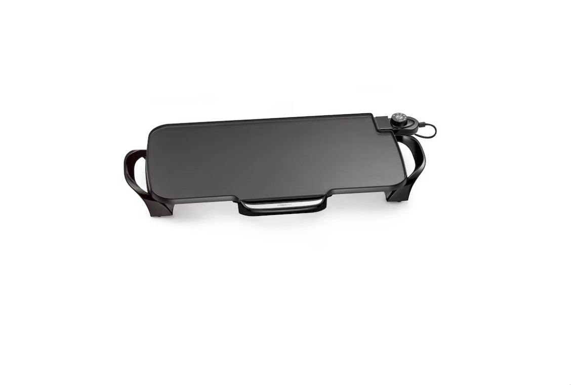 [ BIG SALE ] Presto 22-Inch Electric Griddle with Removable Handles Nonstick