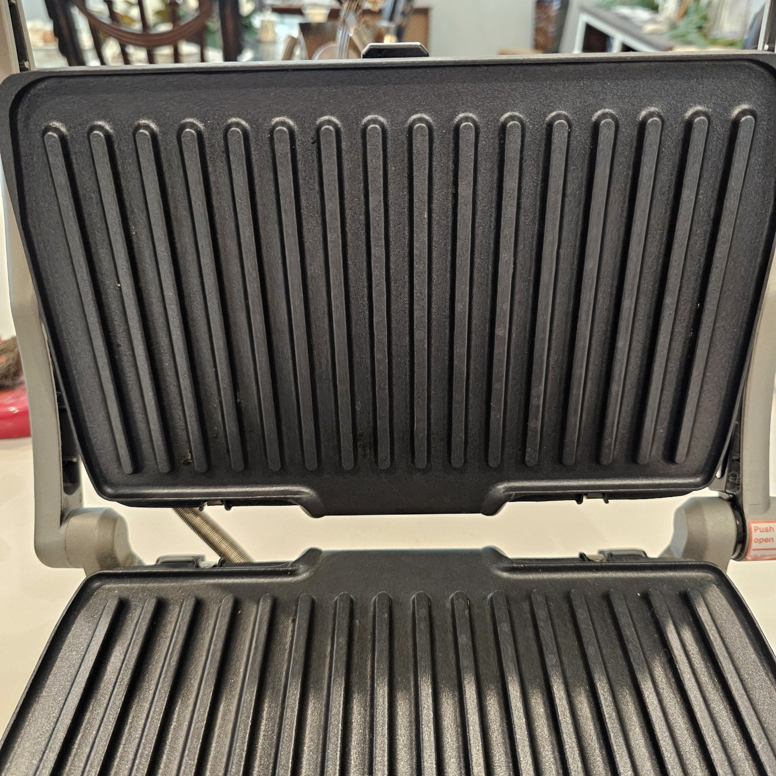 Cuisinart Stainless Panini Press Griddle Griddler Sandwich Press