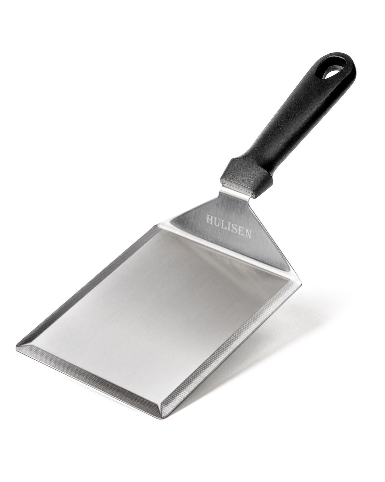 HULISEN Stainless Steel Large Grill Spatula Grilling (1-Pack), Silver