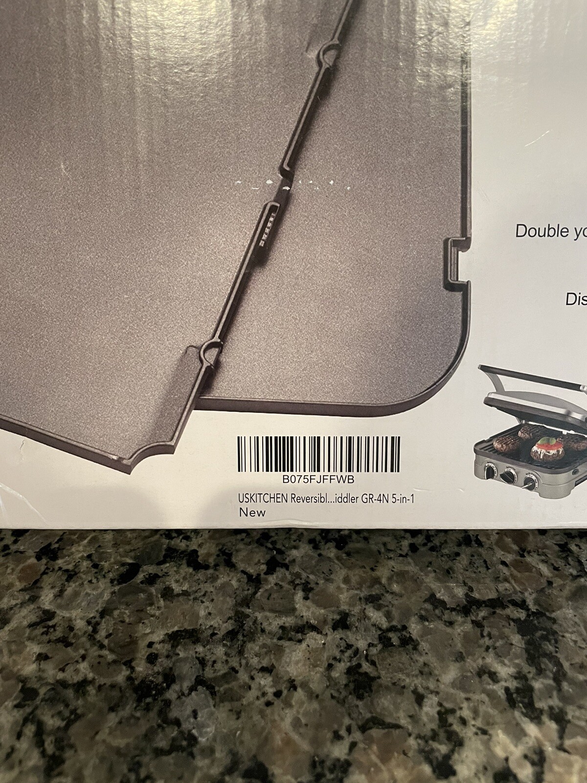 US Kitchen ReplacmentCuisinart Griddle Grill Stainless Steel Removable Plates
