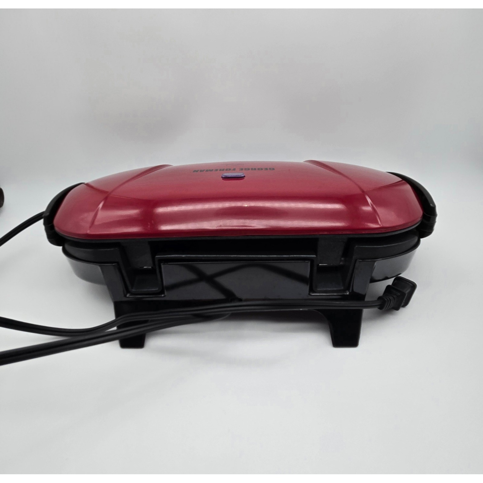 George Foreman Grilling Machine & Press GRP0004R Red 5-Serving Removable Plates