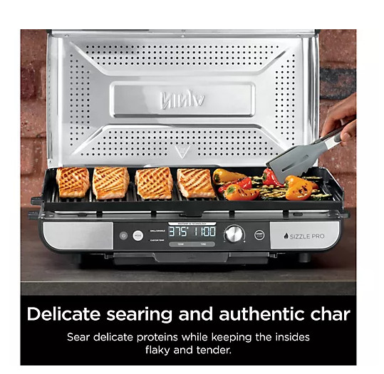 SALE Ninja Sizzle Pro XL 20-in. Indoor Griddle and Grill, No Import Fee