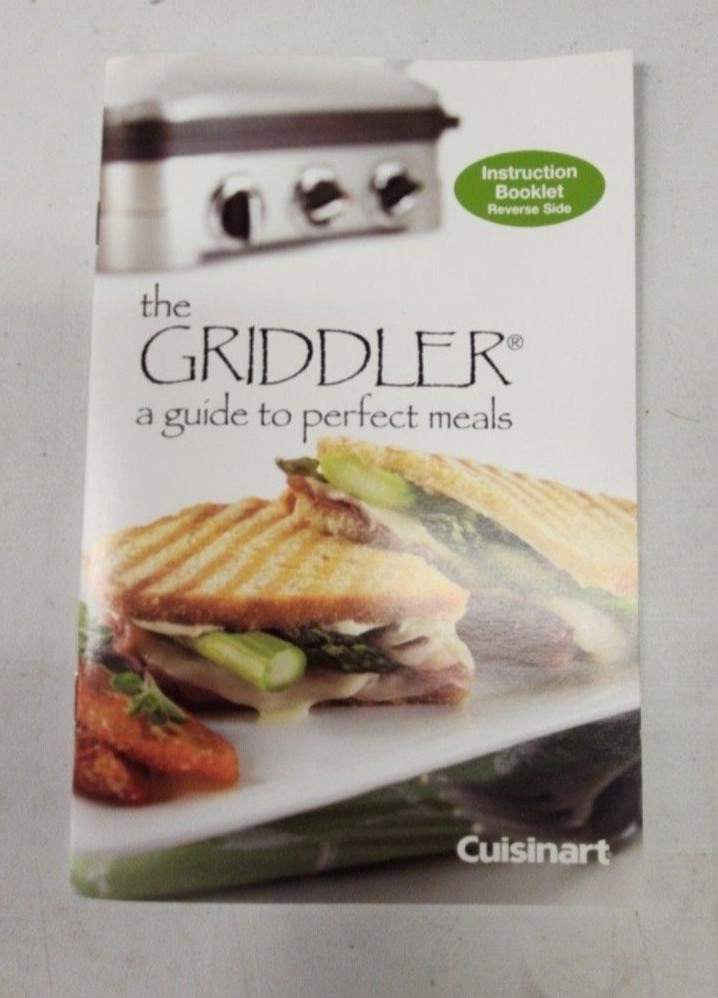 Cuisinart GR-4N 5-in-1 Griddler Electric Contact Grill Griddle 1500W Silver