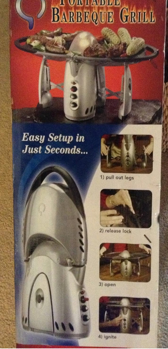 Brand NEW THANE Q BBQ Portable Propane Grill Camping Outdoor Tailgate