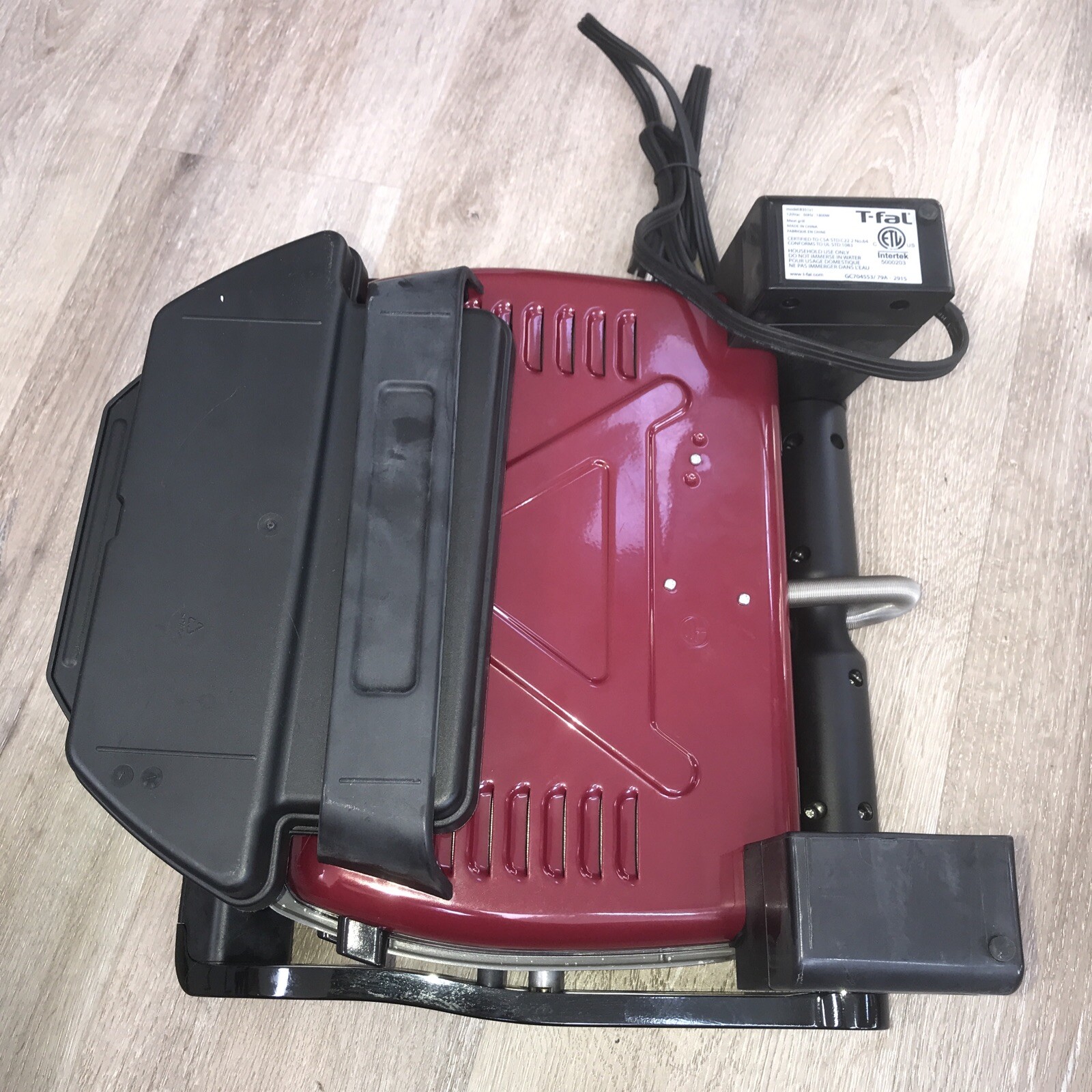 T-Fal OptiGrill + Automatic Sensor Cooking Indoor Electric Grill Works Great