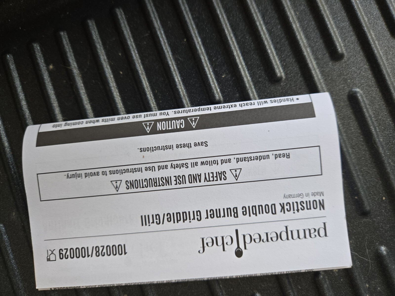 Pampered Chef Double Burner Rare New in the box!