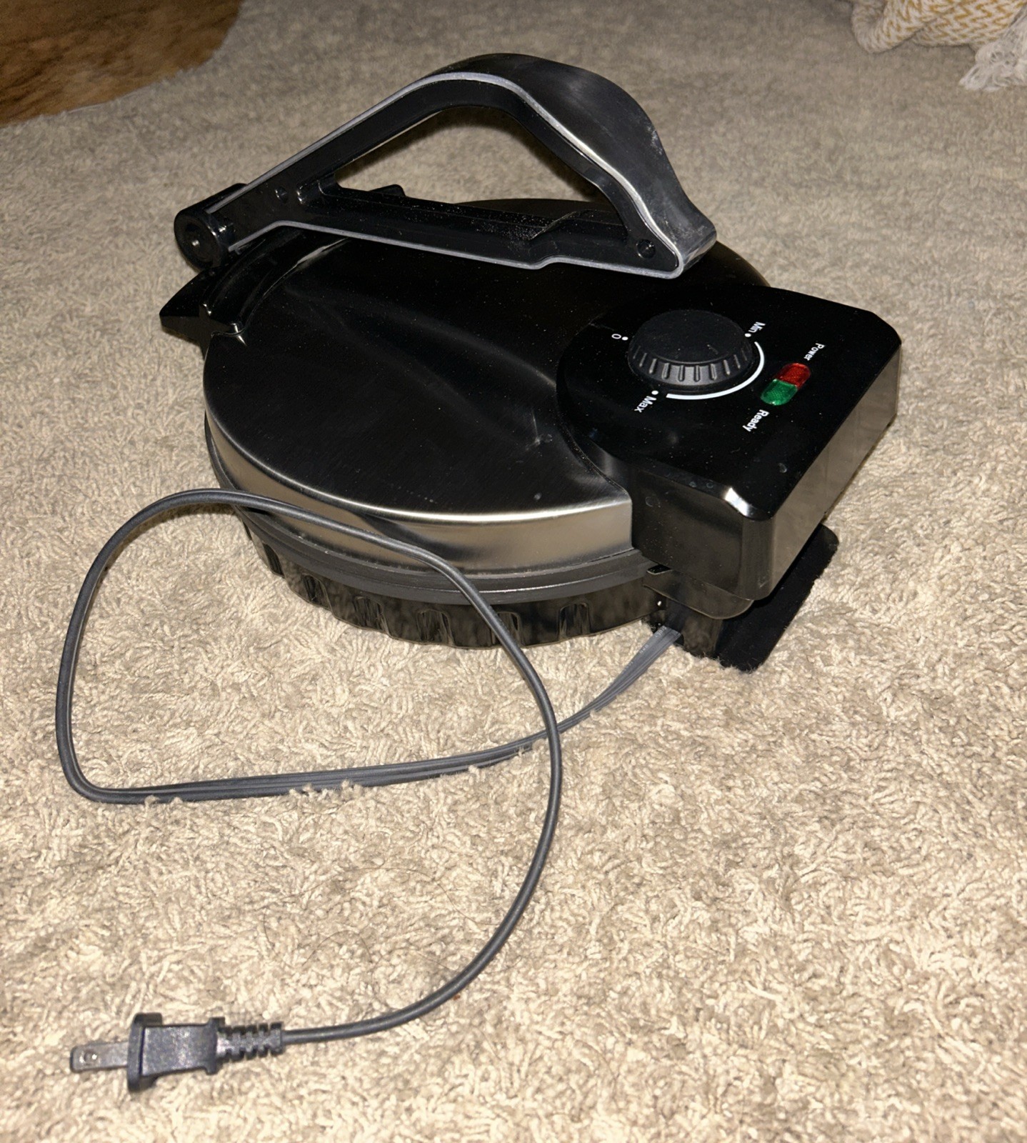 Brentwood Stainless Steel Non-Stick Electric Tortilla Warmer Maker, 10” (Used)