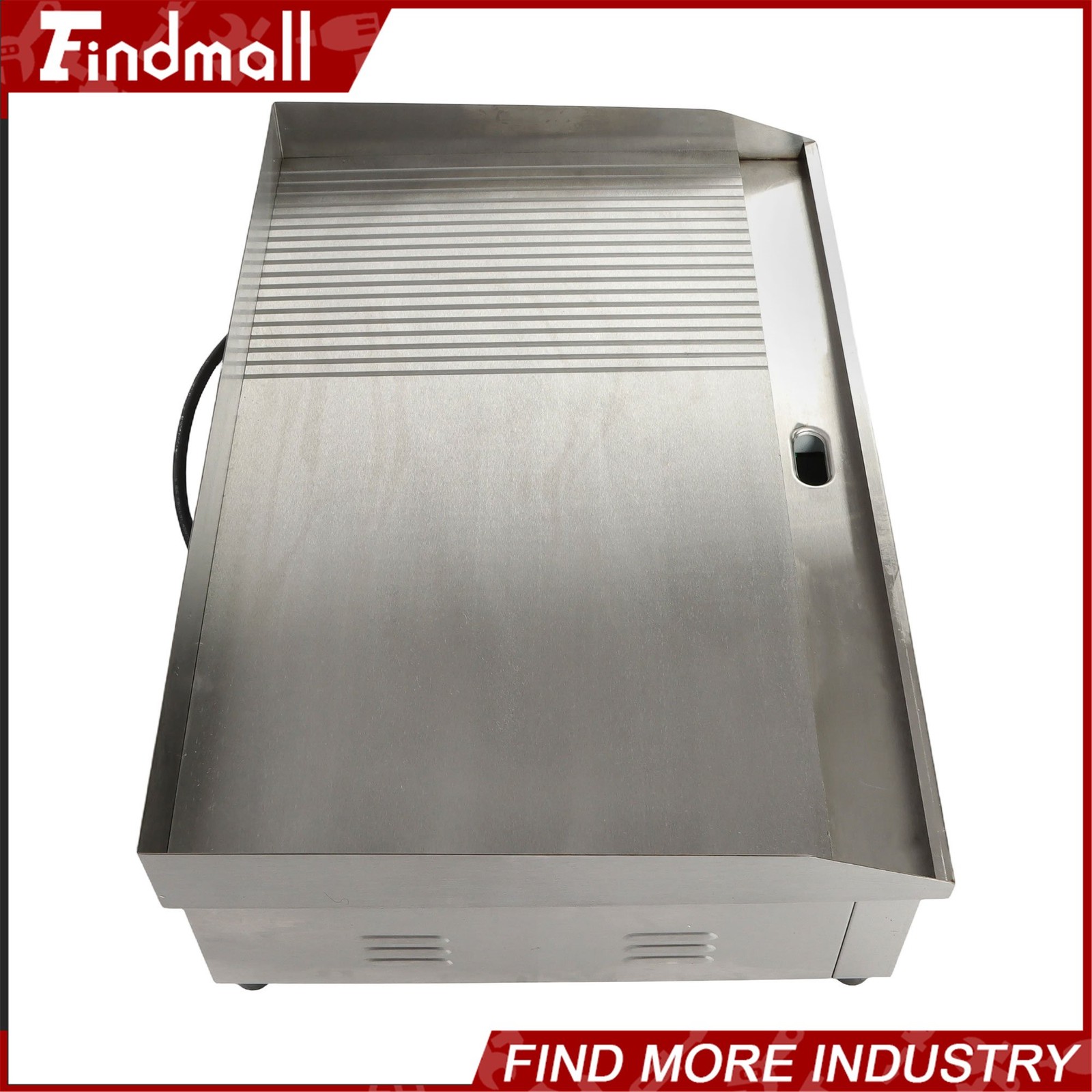 30 Inch 3000W Electric Griddle Commercial Grade Wide Flat Top Grill 122-572℉