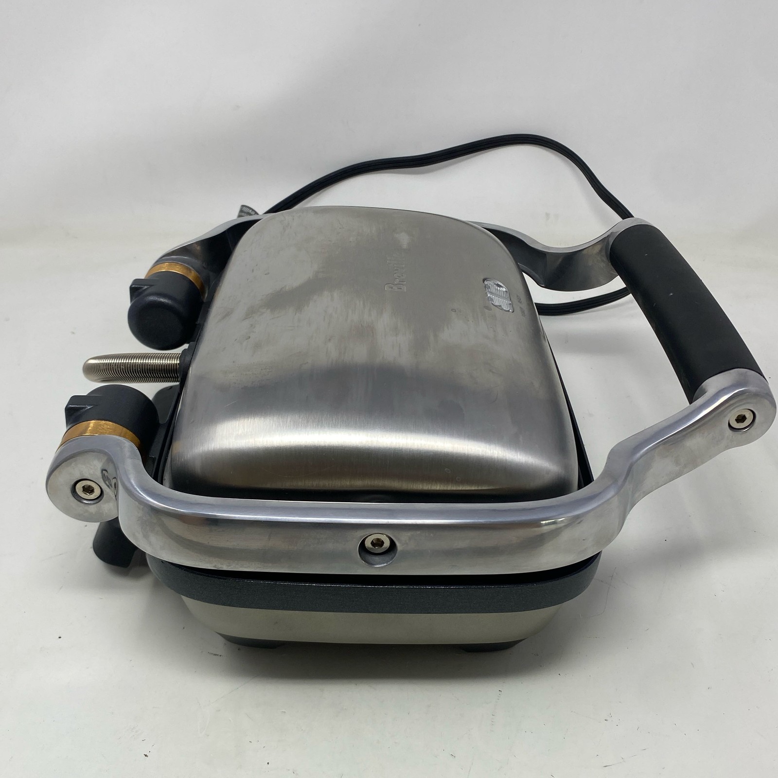 Breville Perfect Press Panini Press, 2-Slice, Brushed Stainless Steel