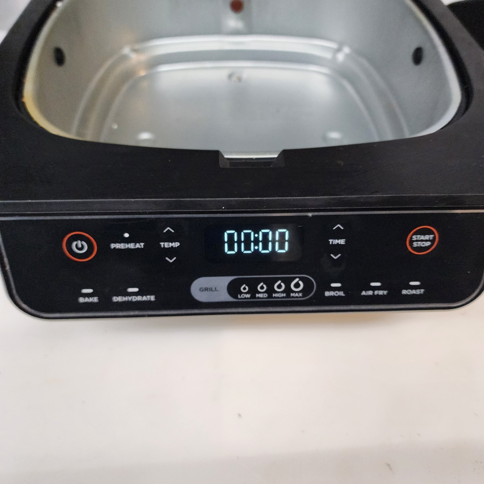 Ninja Food Indoor Grill 6 in 1 Air Fryer Silver/Black EG201 Works