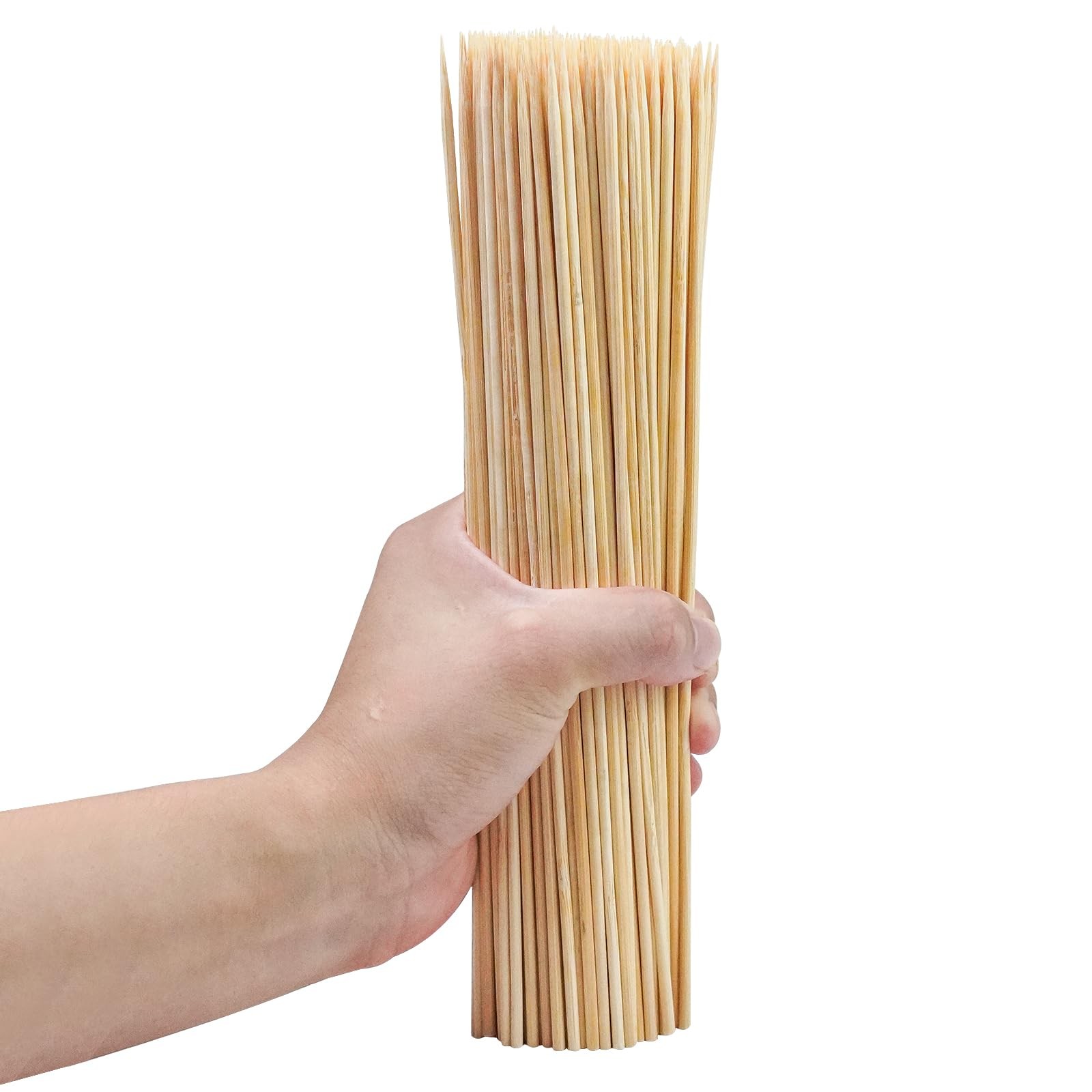 200PCS 6 inch Bamboo Skewers for 6 inch,